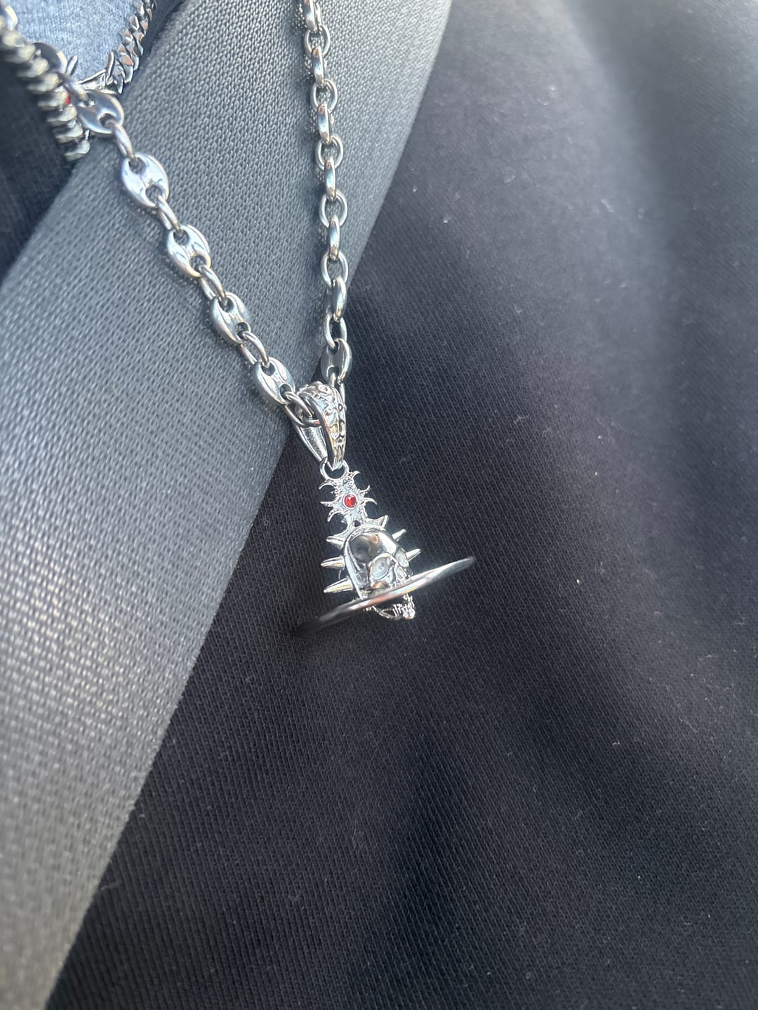 Customer photo review of ORBITUARY PENDANT