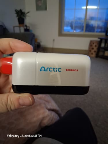 Customer photo review of Mr Vapor Arctic Disposable Vape