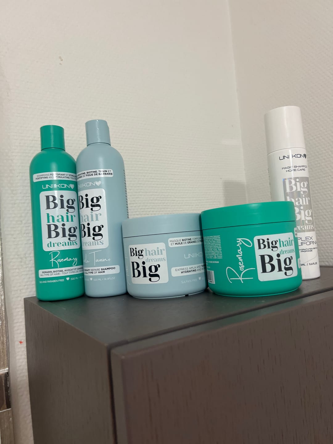 Customer photo review of Gamme Amla Tanino - Kit complet - Shampooing, masque et sérum