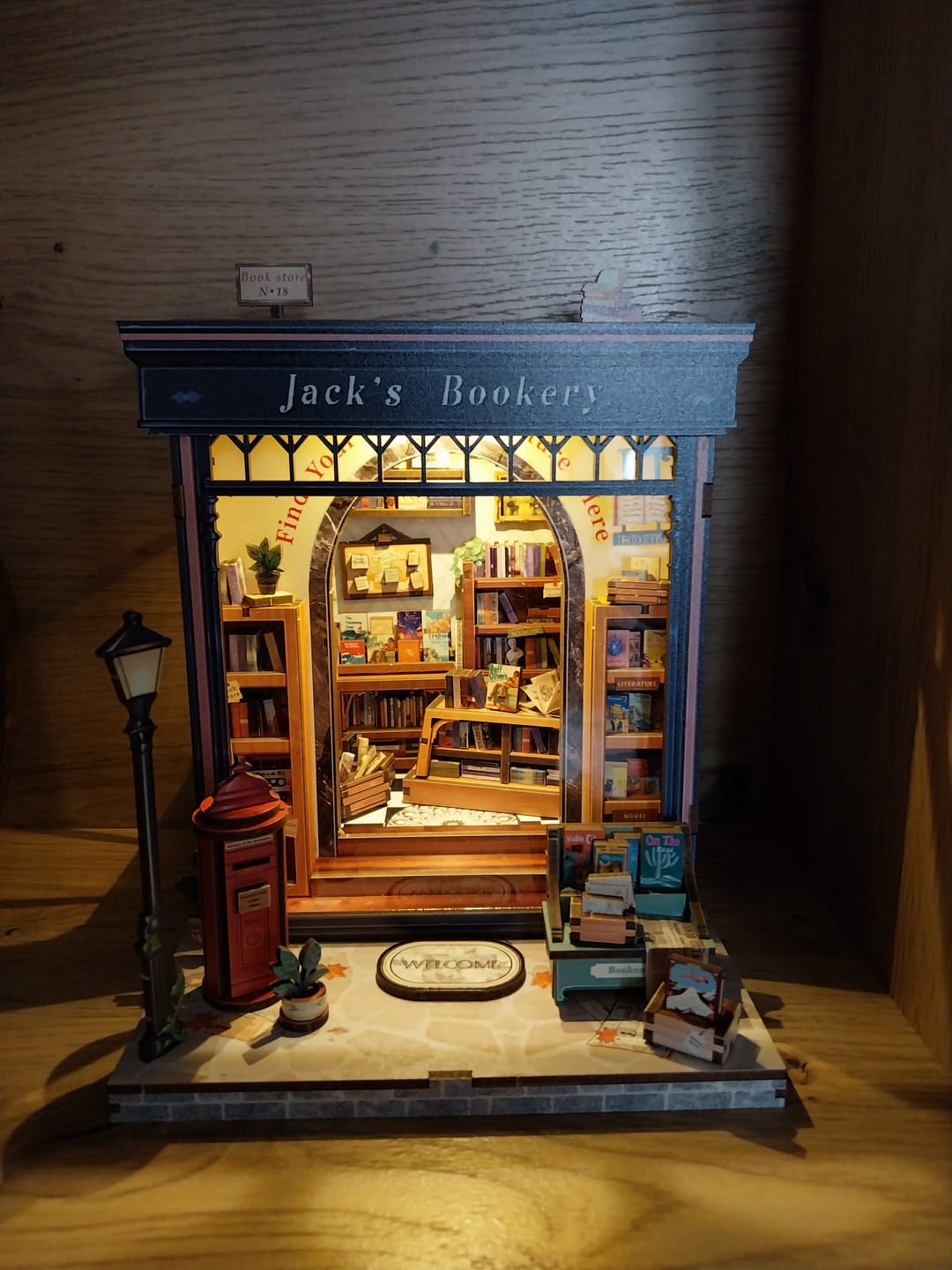 Customer photo review of Book Nook Jakes bookery