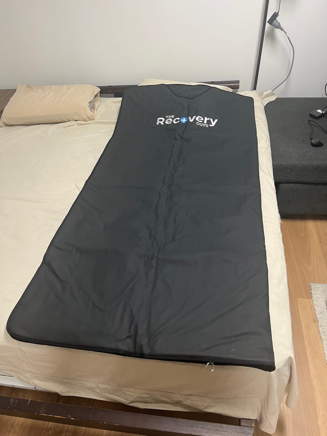 Customer photo review of Infrared Sauna Blanket
