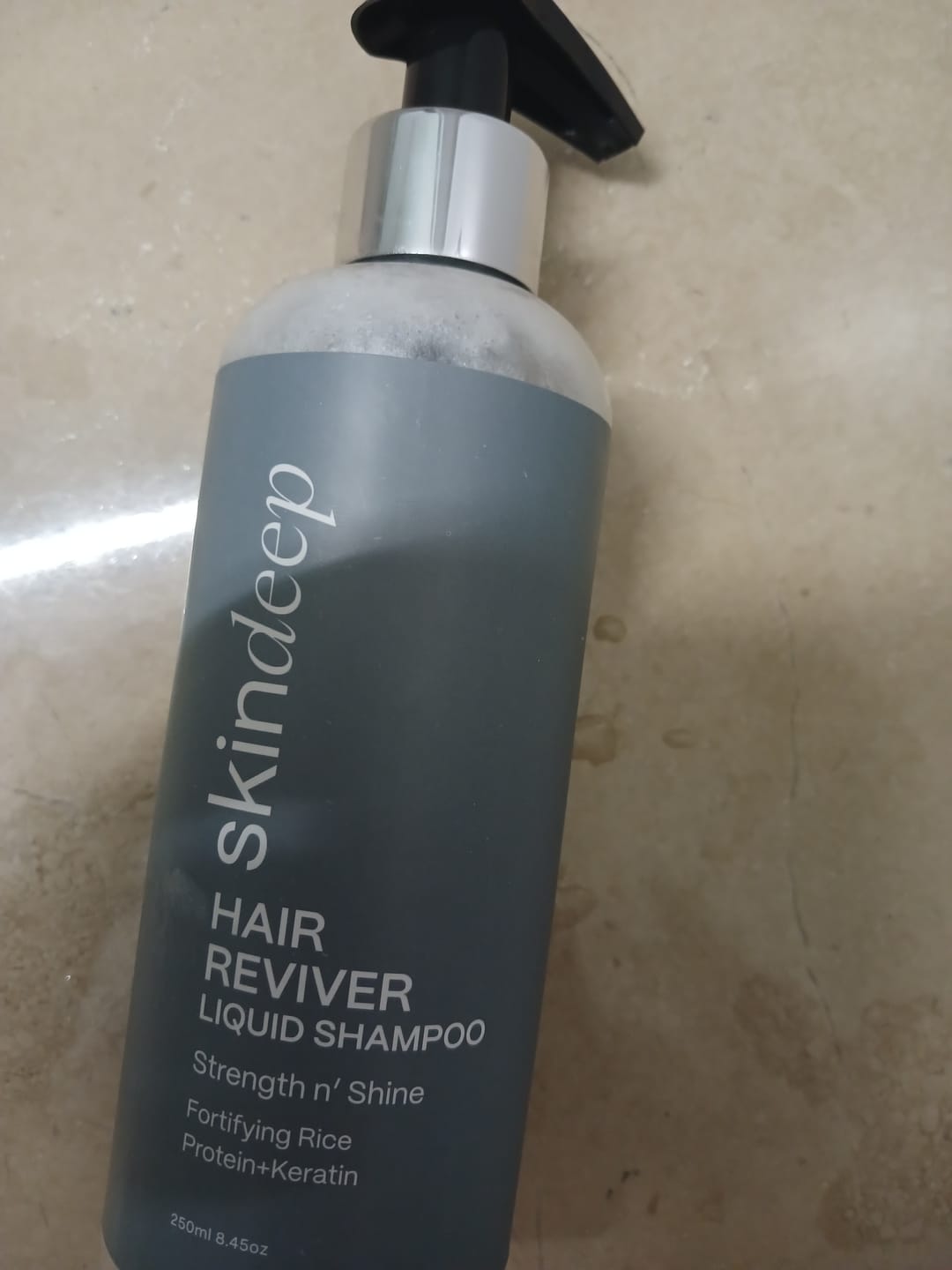 Customer photo review of HAIR REVIVER - Rice Protein Liquid Shampoo
