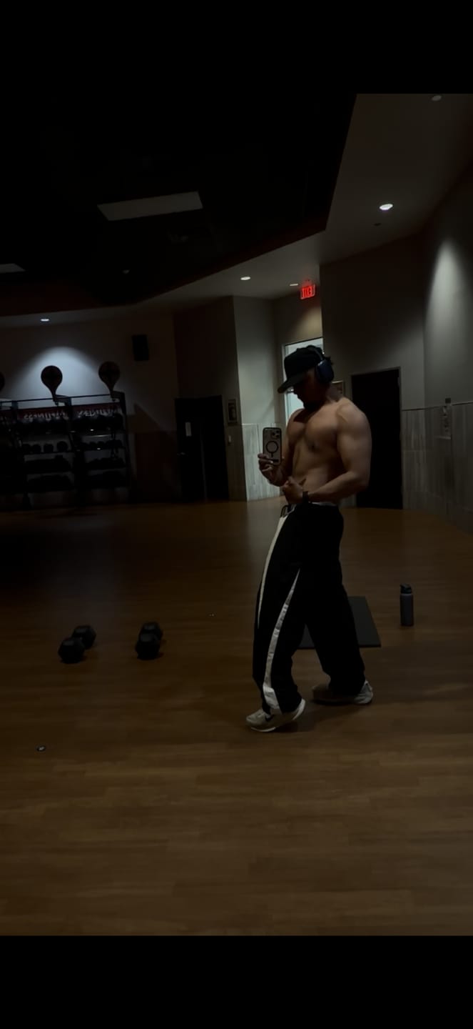 Customer photo review of 2057 - Fight Week Tracksuit Pants