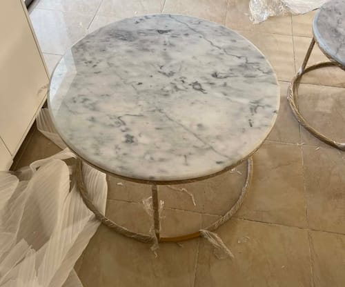 Customer photo review of طقم ترابيزات قهوة - قطعتين-  ATT8