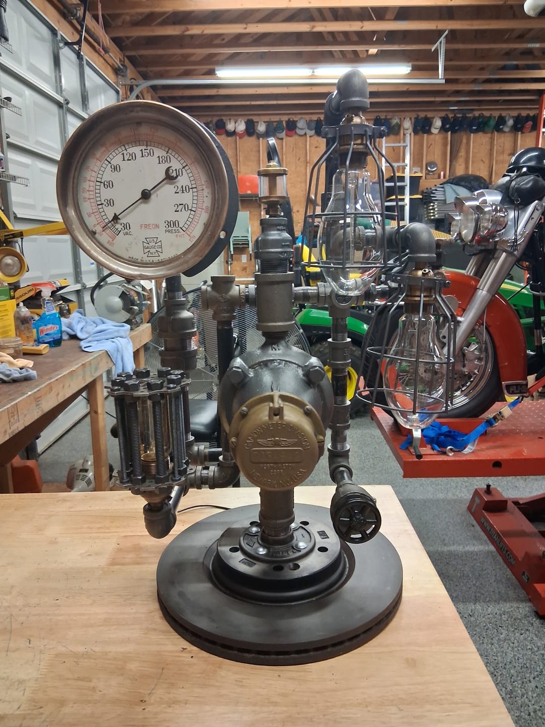 Customer photo review of Edison Bullet Vintage Bulb - 40 Watt - 6.5 in. length - Clear