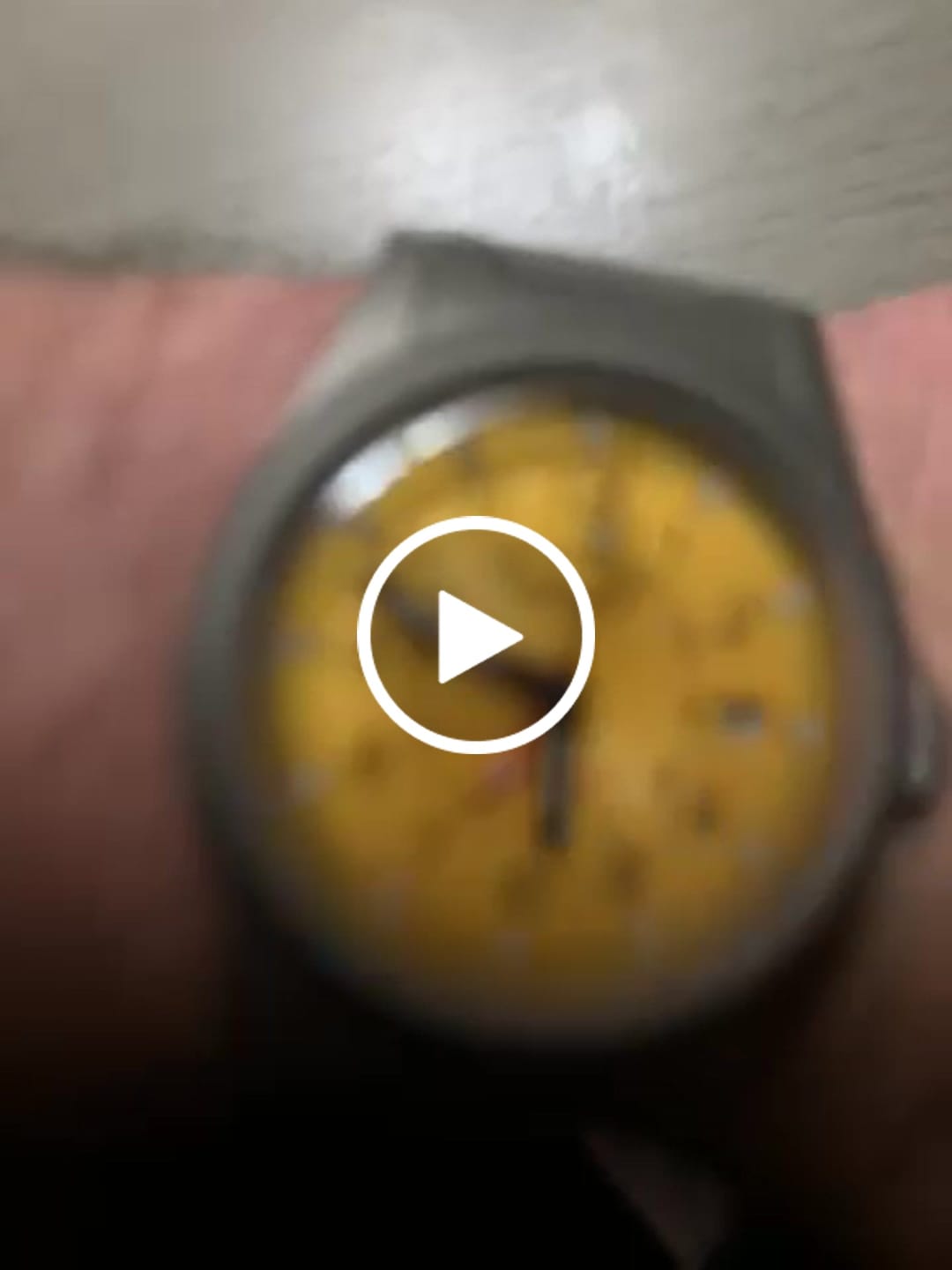 Customer video review of LANDMASTER GMT – Titanium Automatic Tritium Field Watch | Yellow-bracelet