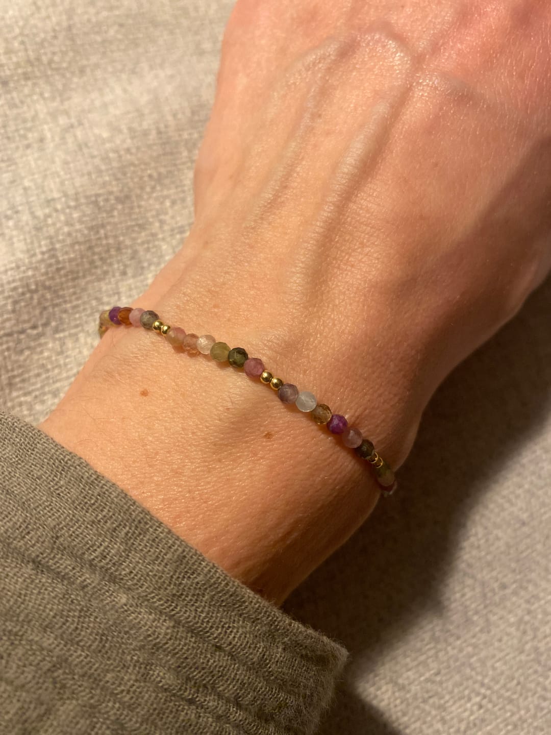 Customer photo review of Wild Heart Turmalin Armband