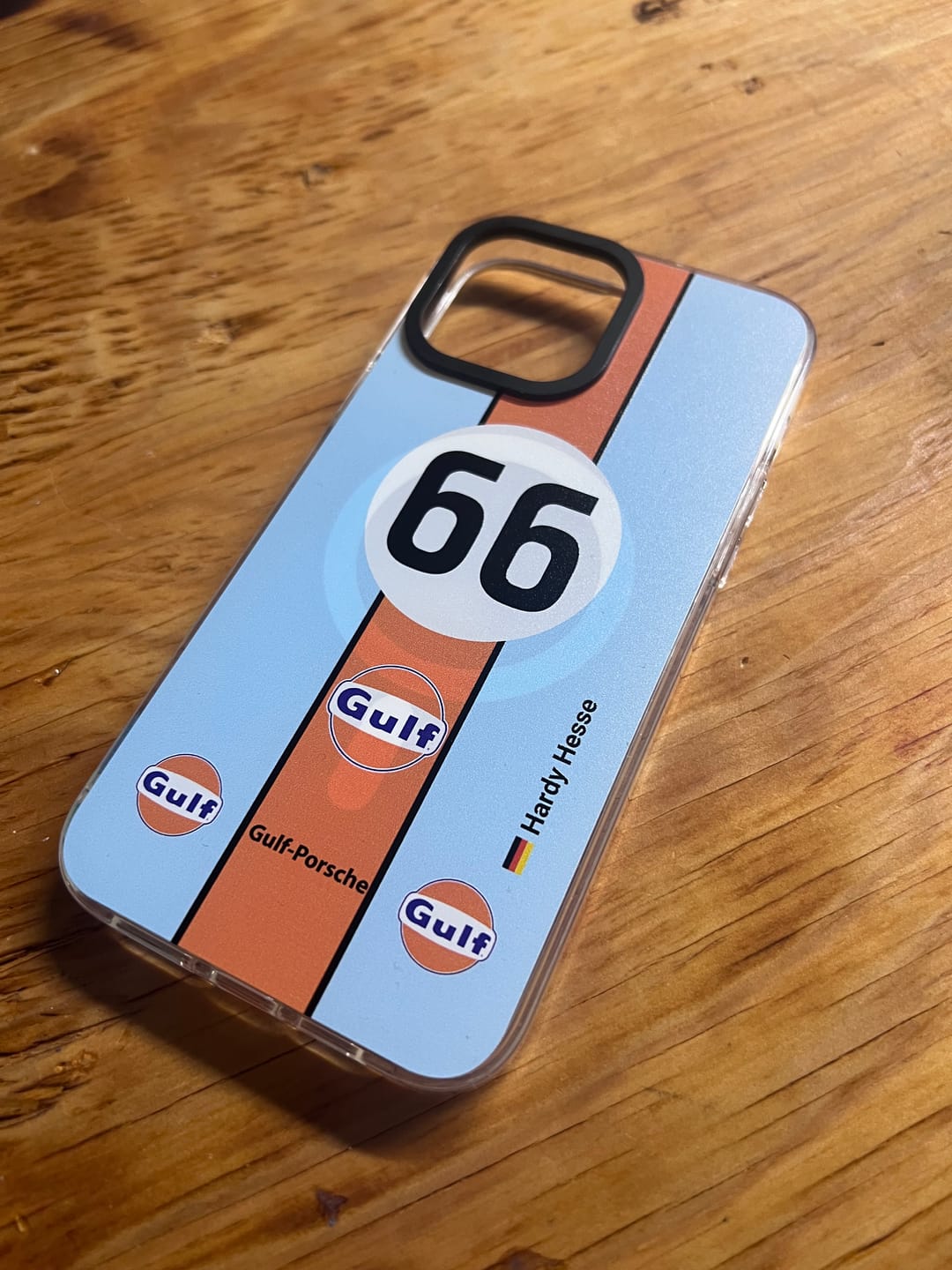 Customer photo review of 917K #20 Gulf 24h LM 1970 Livery - Individuelle Hybrid Hülle mit MagSafe