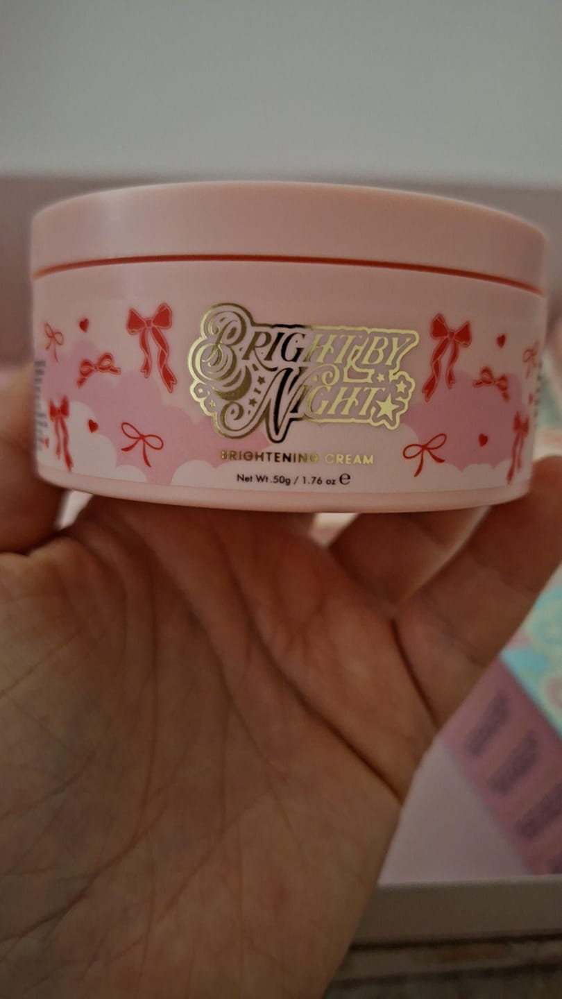 Customer photo review of P.Louise Bright By Night Brightening Cream