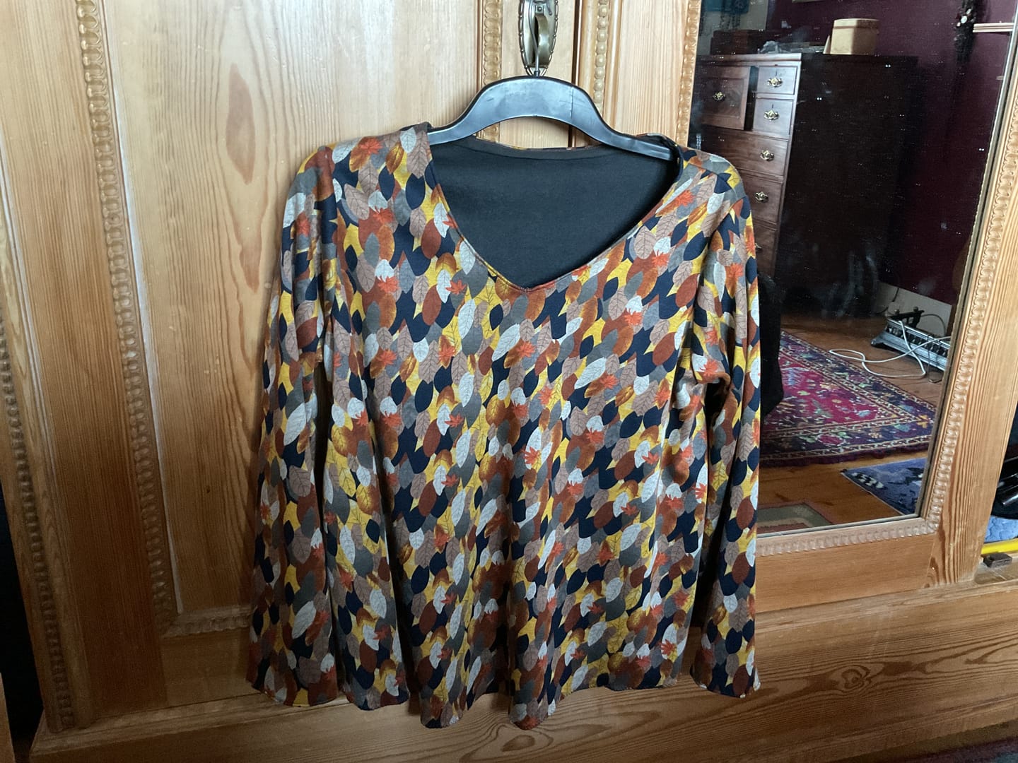 Customer photo review of Autumn Forest Digital Modal-Touch Jersey Fabric