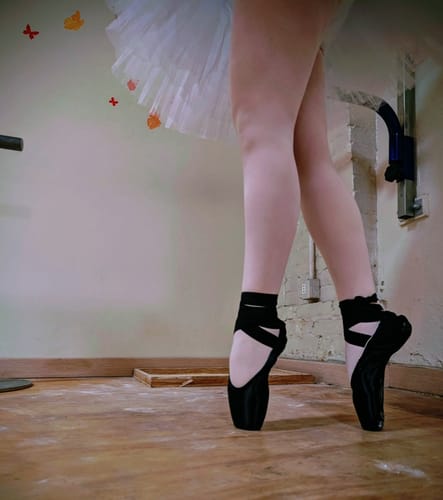 Customer photo review of Ballet Tights Convertible - Pink