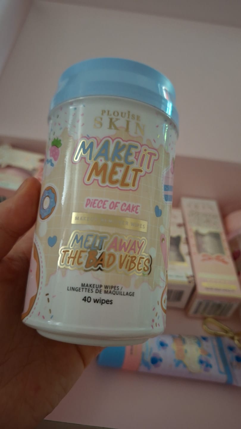 Customer photo review of P.Louise Make It Melt Makeup Remover Wipes