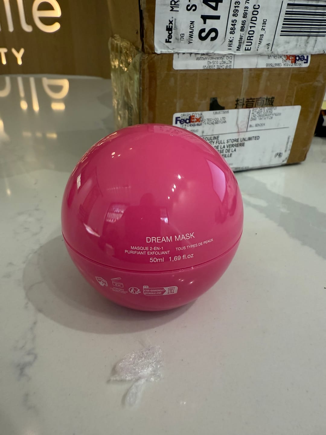 Customer photo review of Dream Mask