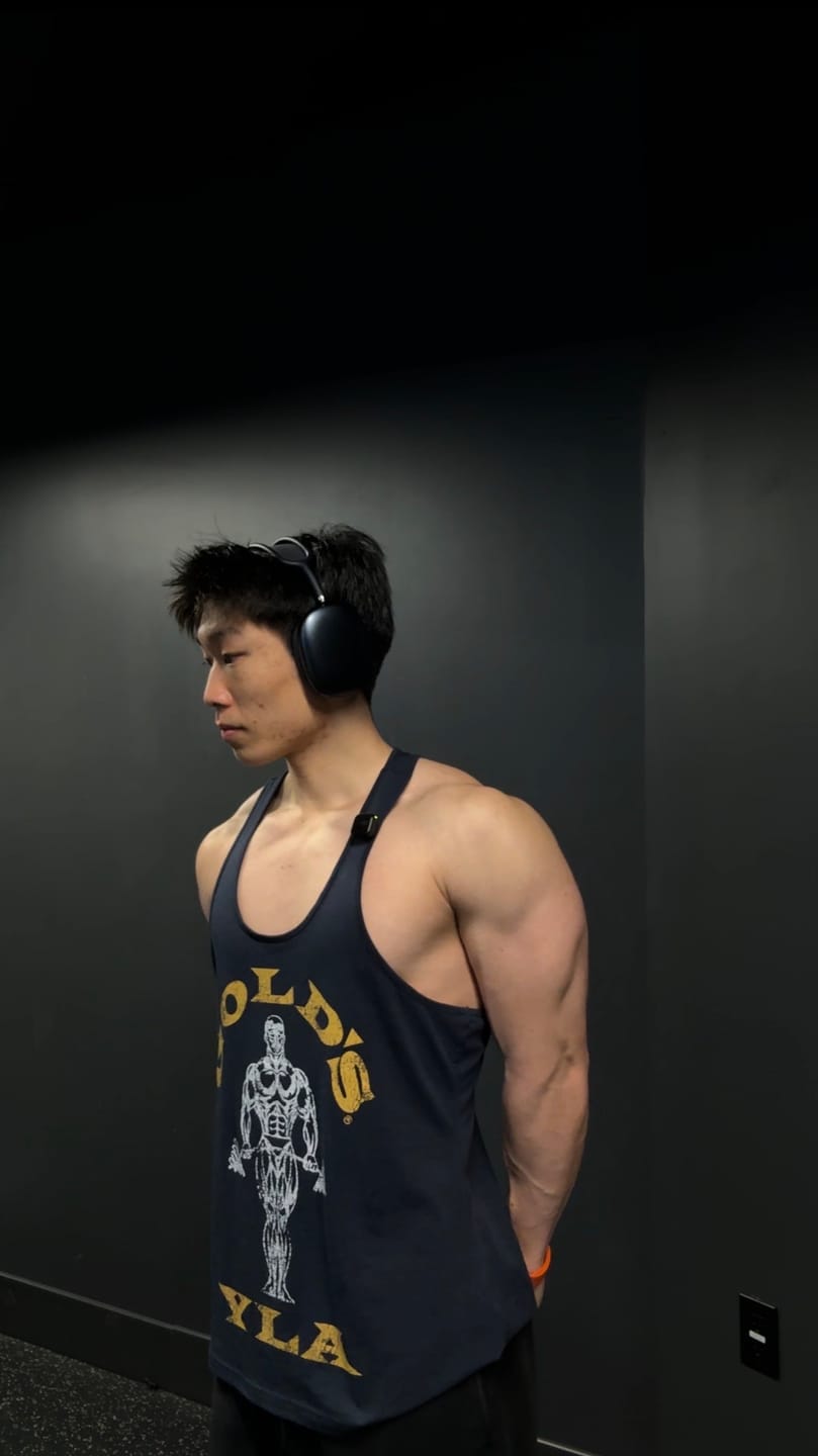 Customer photo review of 3003 - Gold's Iron Legacy Icon Stringers