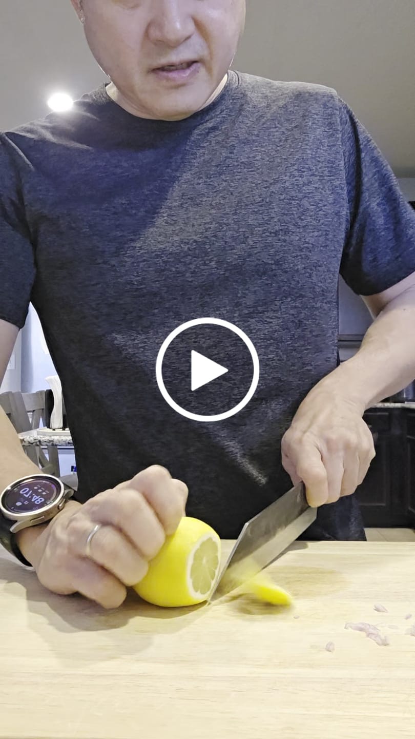 Customer video review of Bunka Blue Steel Ebony Wood Handle