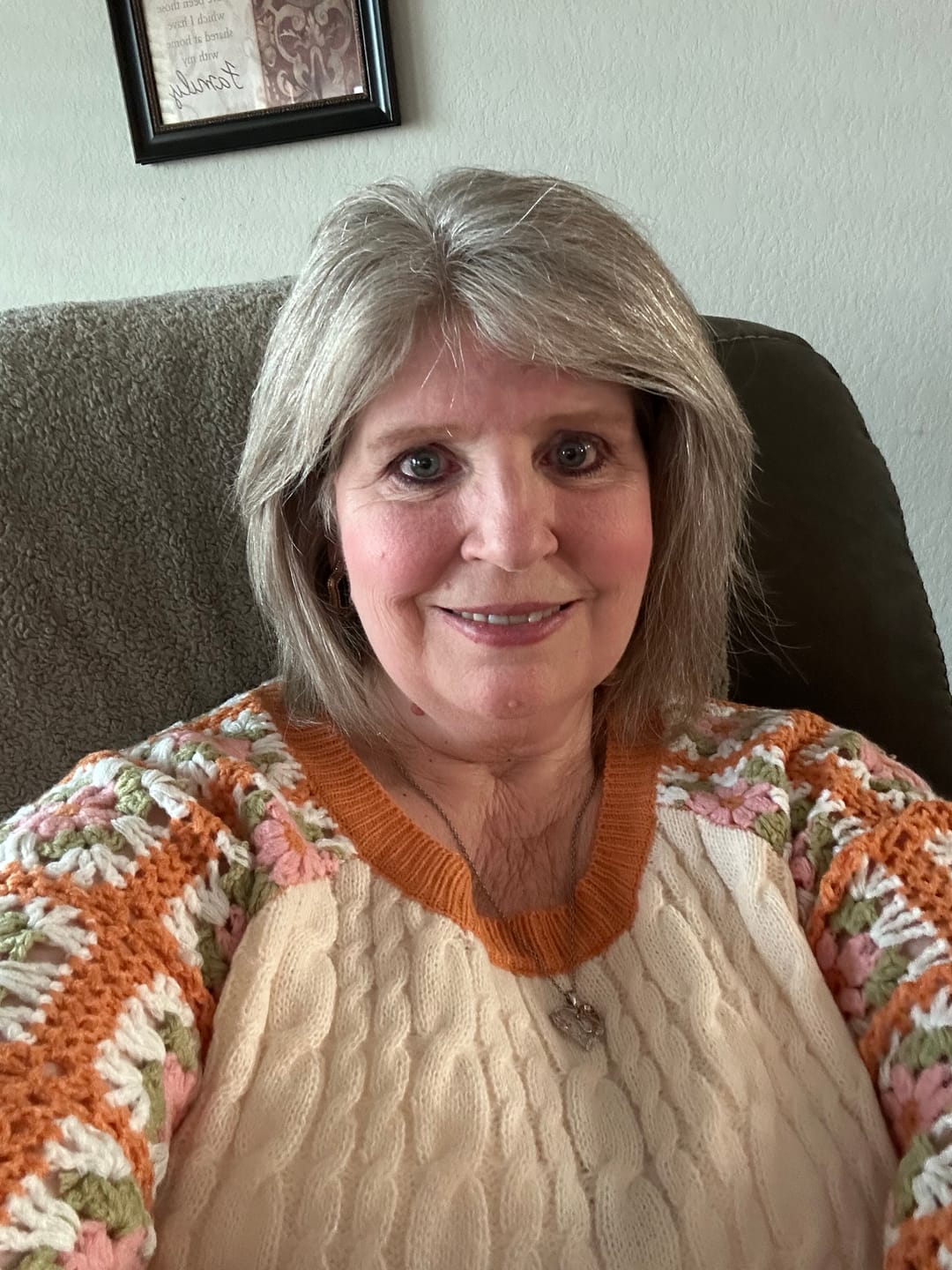 Customer photo review of My First Thought Sweater - Final Sale