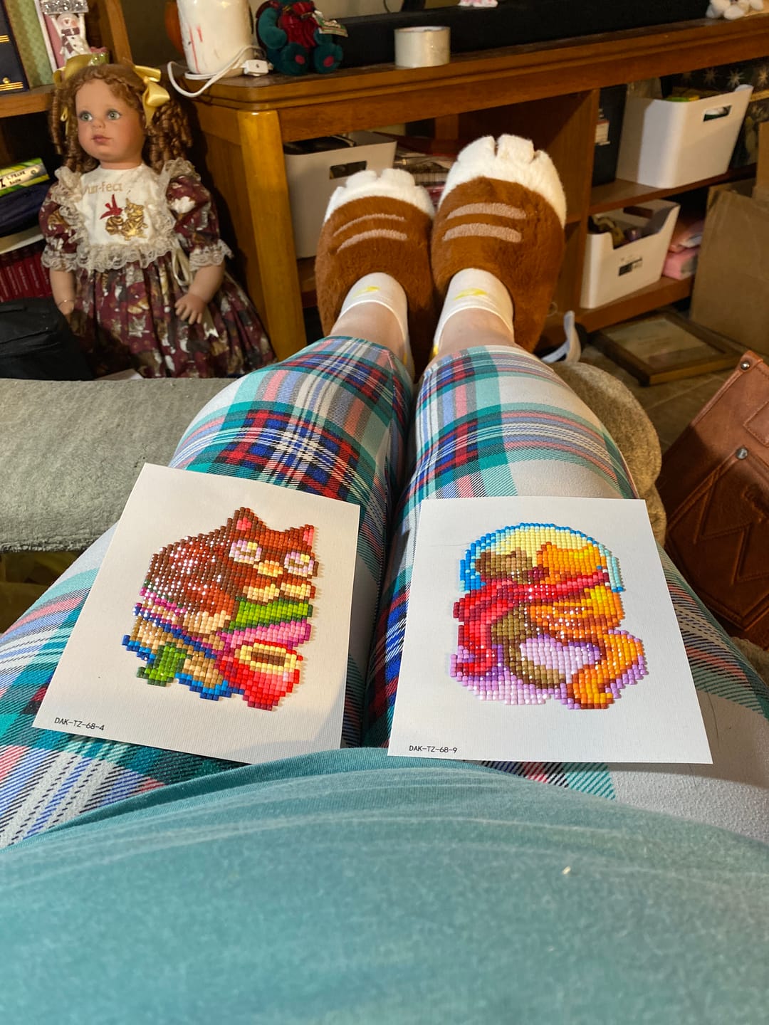 Customer photo review of Cozy Cats Set