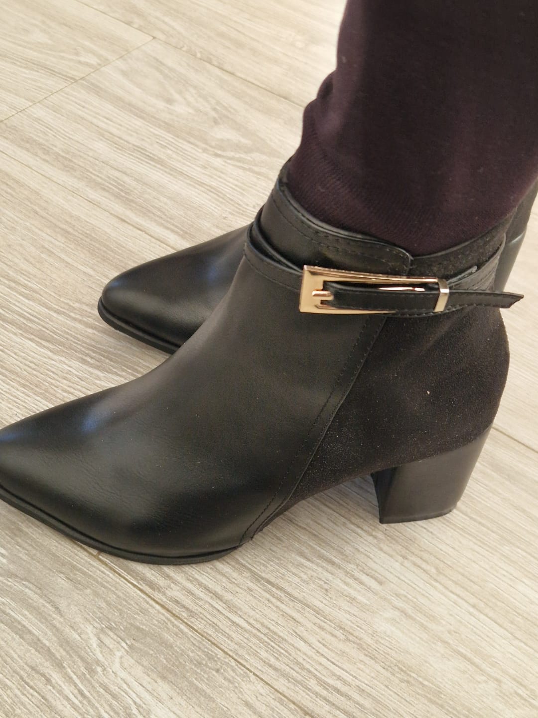 Customer photo review of Nina : Bottines femme