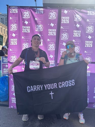 Customer photo review of HolStrength Cross Flag