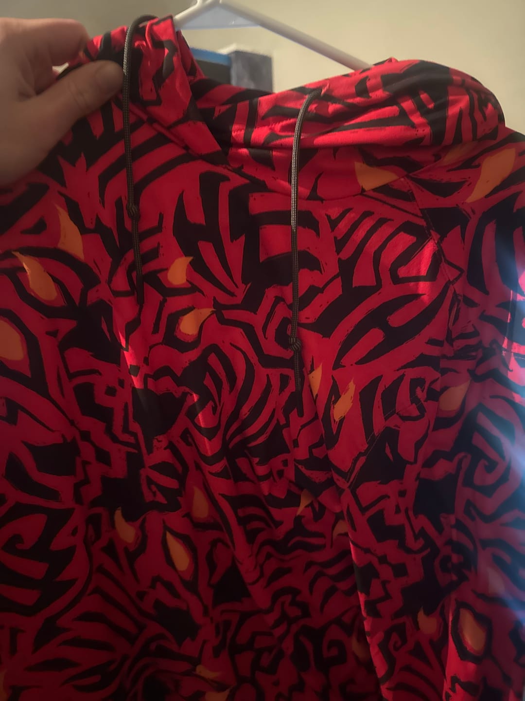Customer photo review of Star Wars™ "Maul Markings" – Performance Hoodie