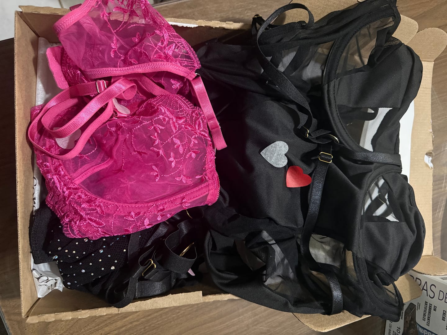 Customer photo review of Body Marlene Negro con ligas