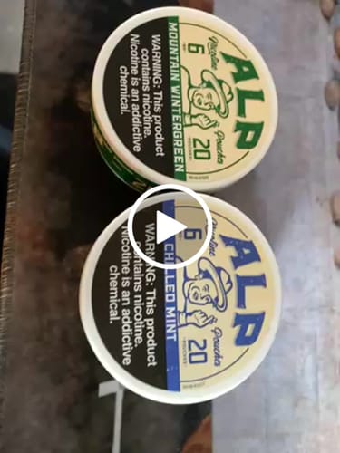 Customer video review of Mountain Wintergreen Nicotine Pouches
