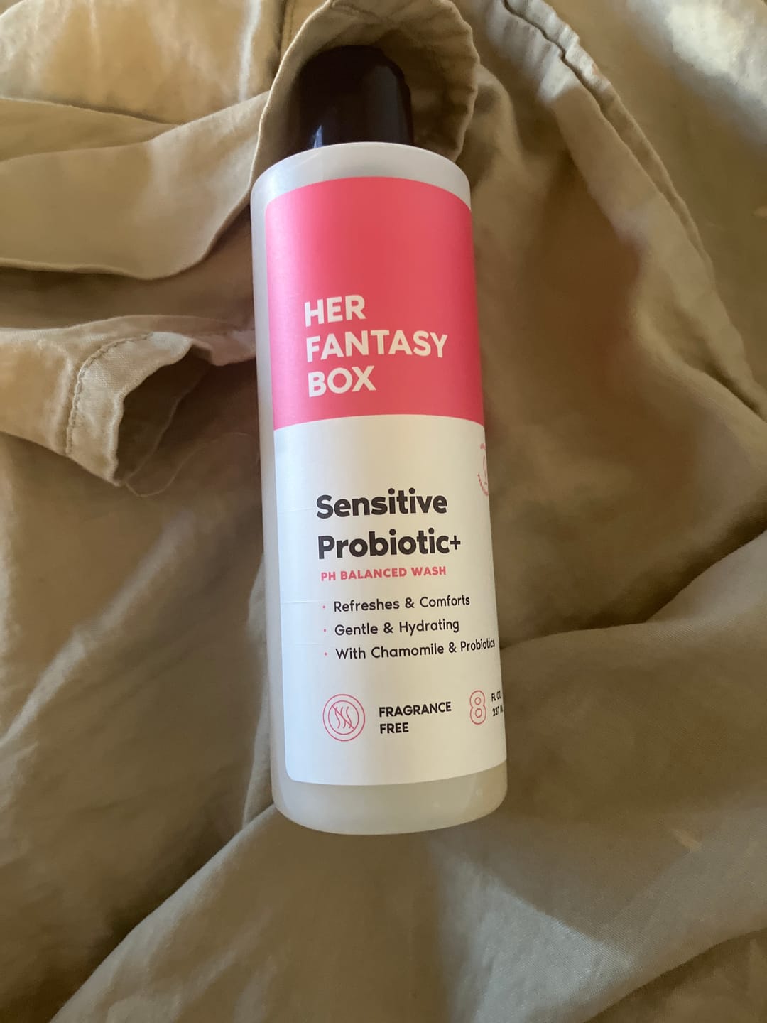 Customer photo review of Sensitive Probiotic+ pH Balanced Feminine Wash