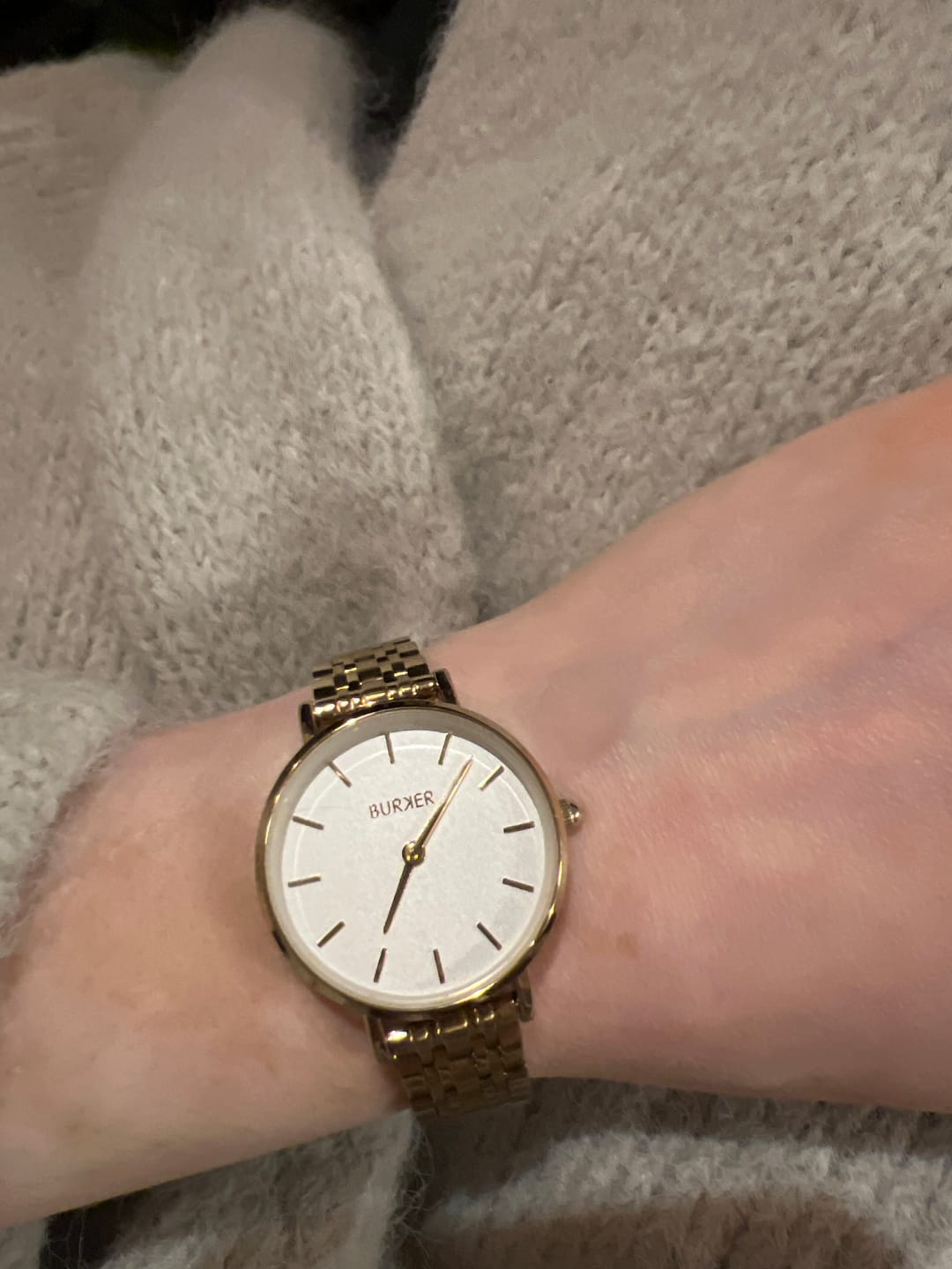 Customer photo review of Ruby Petite Gold White