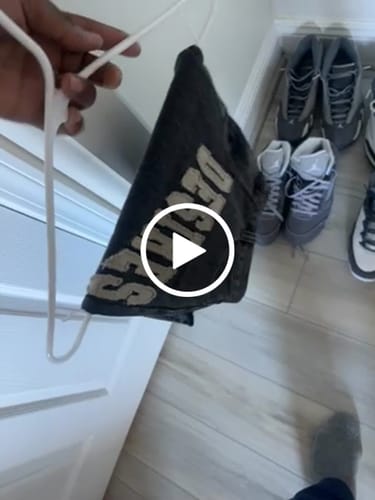 Customer video review of Bottega Desires Denim Shorts Black