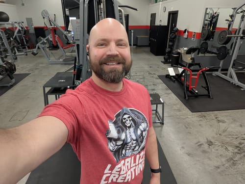 Customer photo review of Legalize Creatine T-Shirt