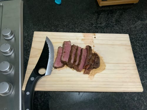Customer photo review of BRAAIPLANK™ "BEENLEM" HAMMER FORGED BONING KNIFE