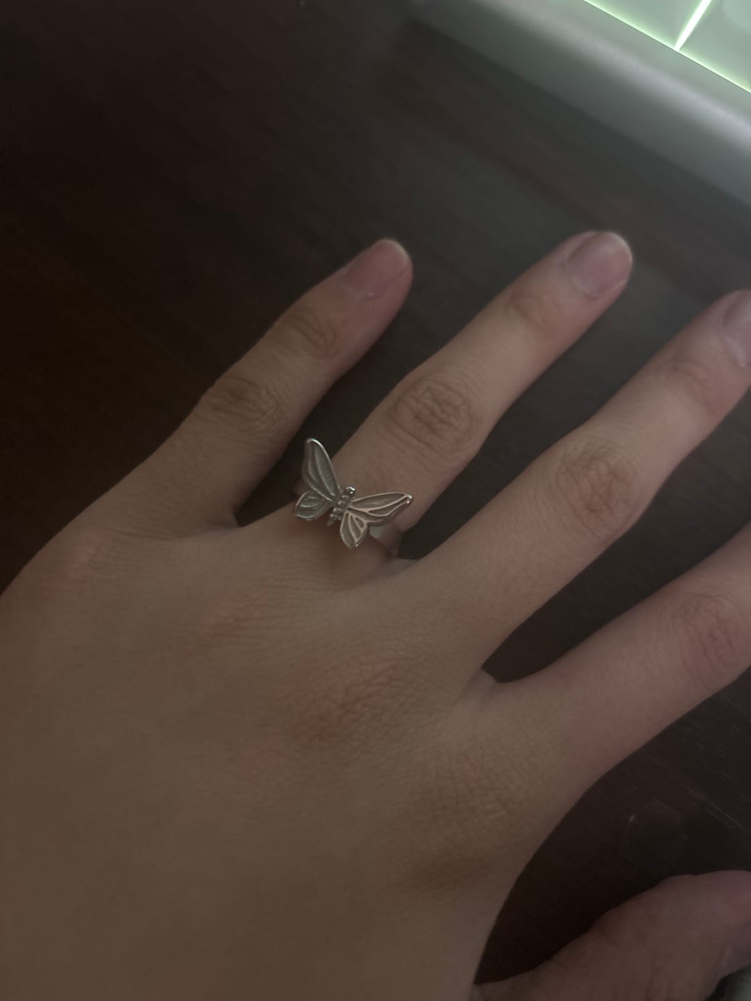 Customer photo review of BUTTERFLY RING