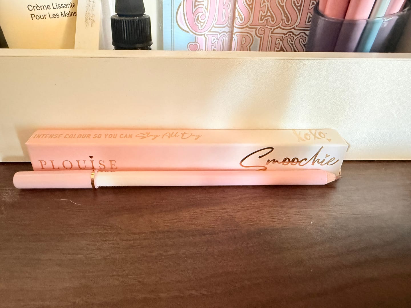 Recensione fotografica del cliente della matita per labbra colorata affilabile P.Louise