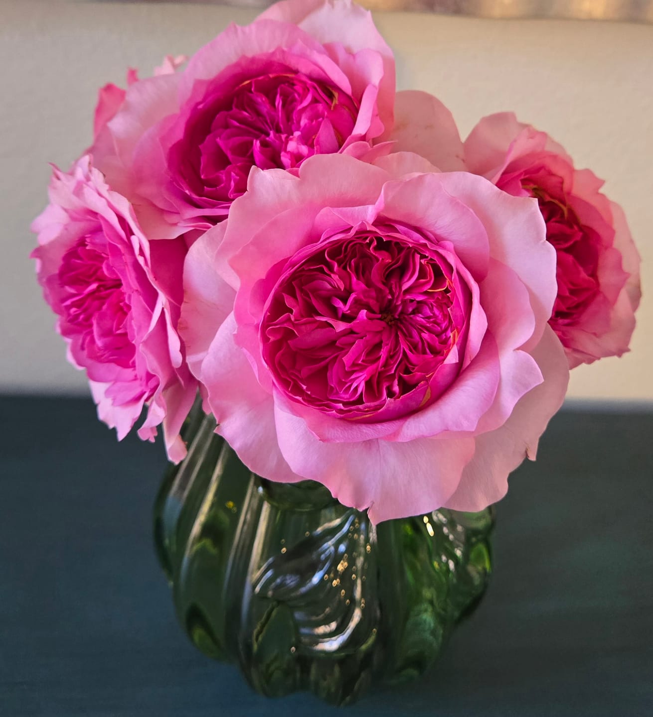 Customer photo review of Millicent™ David Austin® Rose Bouquet