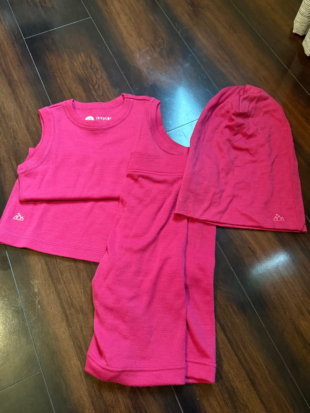 Customer photo review of Kids Merino Adventure Tank Top