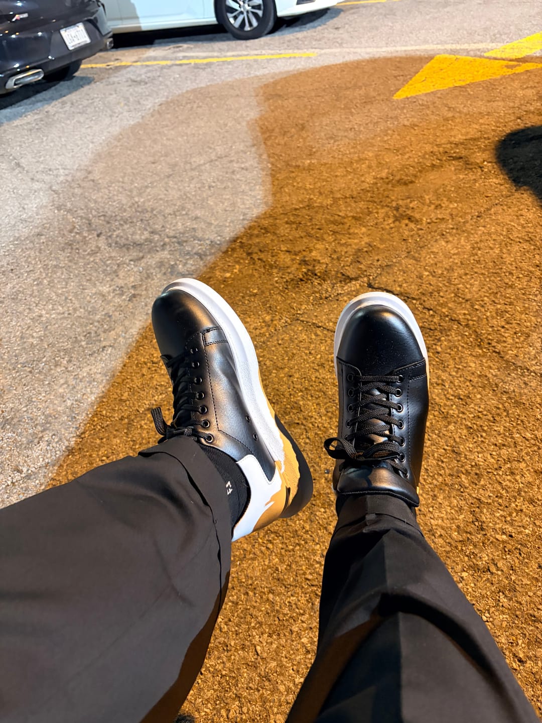 Customer photo review of Men's Pluto X Midnight Black