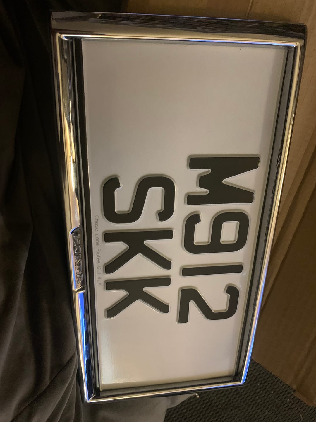 Customer photo review of Metal Pressed Japanese Import Plate - 13 x 6