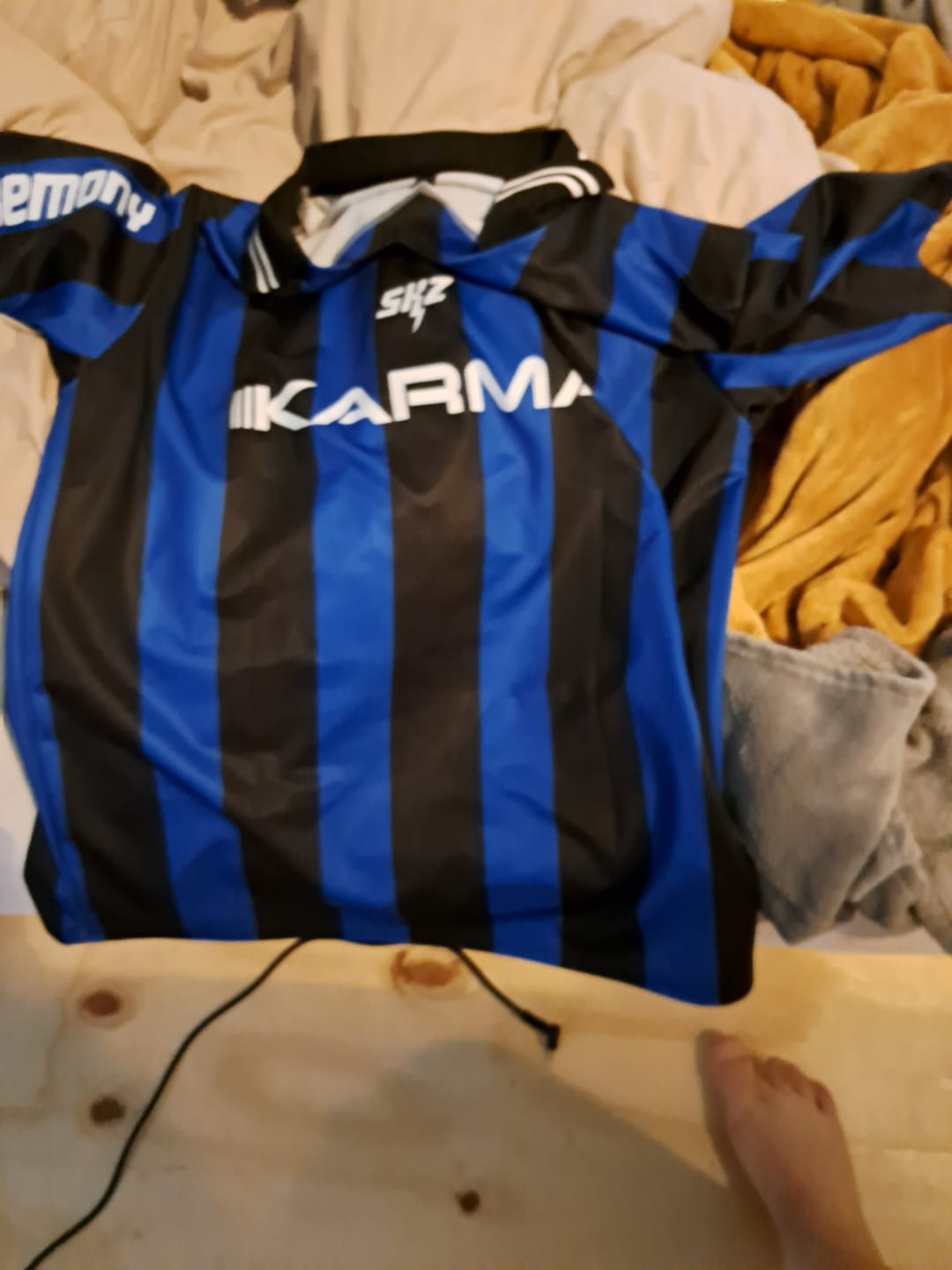 Customer photo review of Kpop SKZ Karma Jersey
