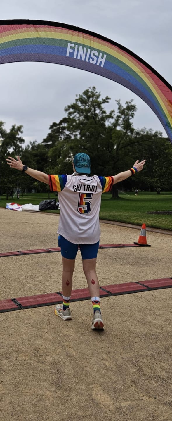 Customer photo review of Custom Cream LGBT Rainbow For Pride Month Raglan Sleeves Authentic Baseball Jersey