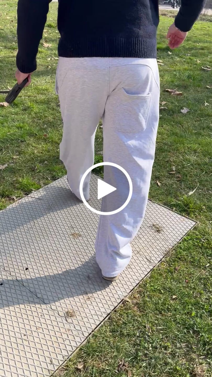 Customer video review of Sweatpants Wide Fit Blanks 330GSM Sport Grey
