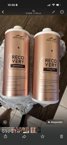 Customer photo review of Recovery Hair Mask 1L