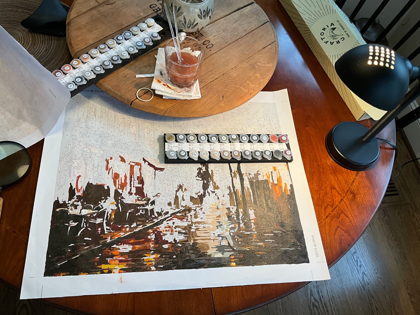 Customer photo review of Parisian Rainy Cafe