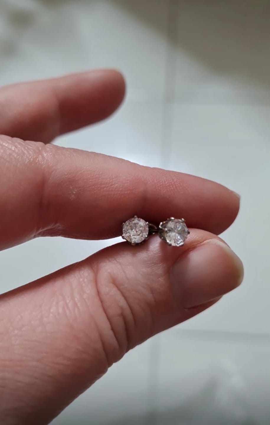 Customer photo review of Julia Earrings