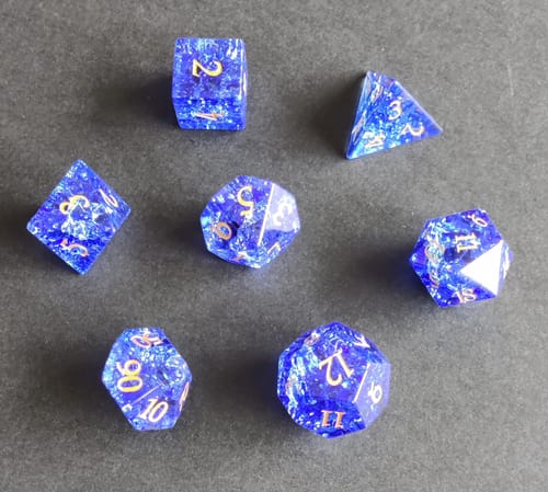 Customer photo review of Mystery Dice