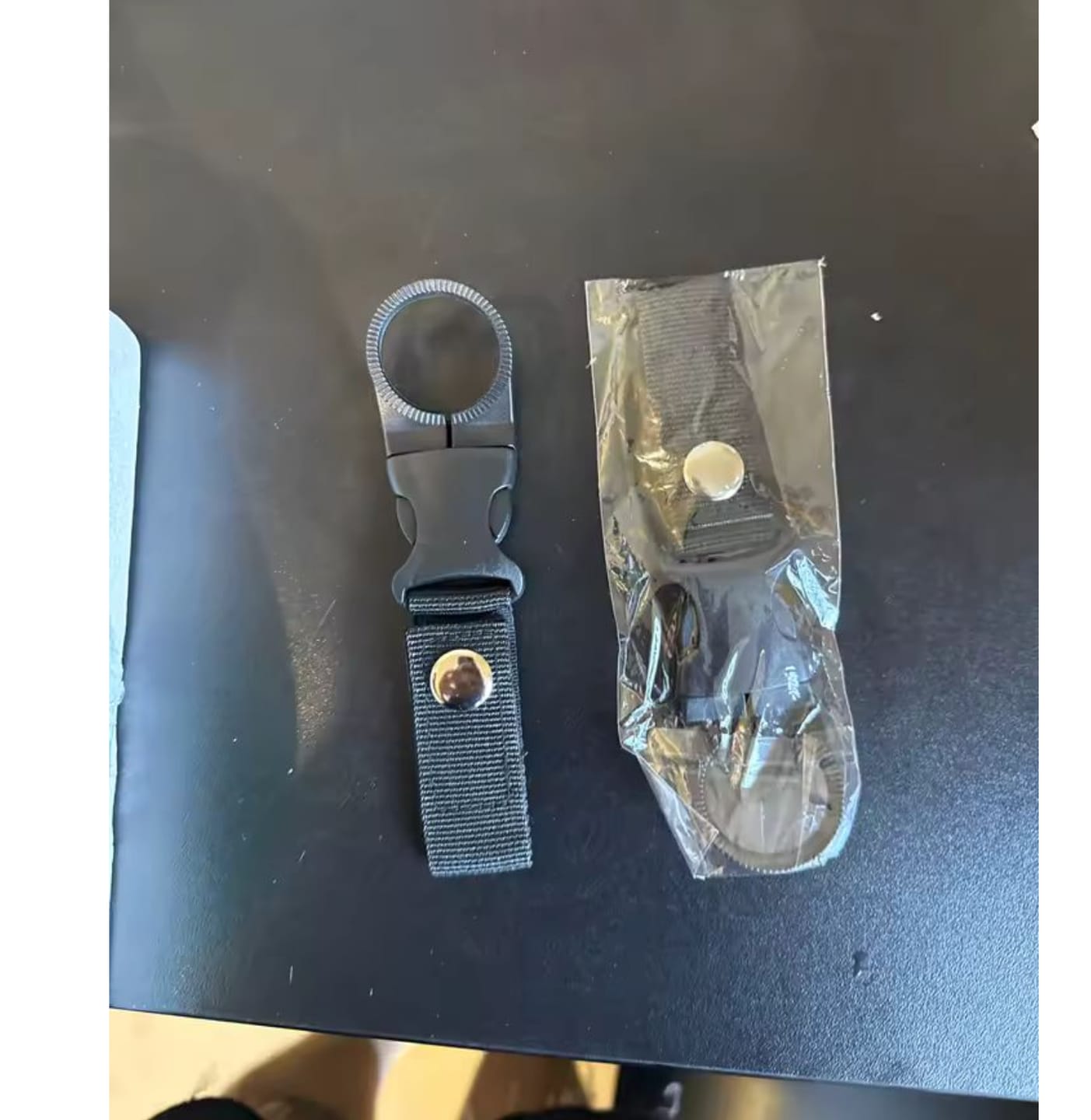 Customer photo review of Universeller Flaschenclip