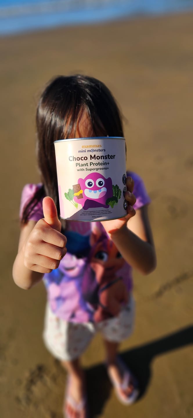 Customer photo review of Kids Daily Nourish Hydration + Protein Bundle