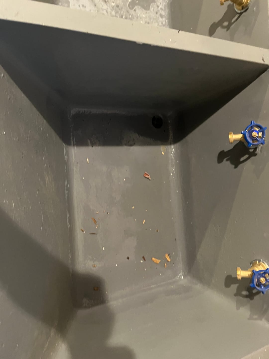 Customer photo review of Mini Wet Sample Floor Coating Kit 4 to 6 Sq Ft