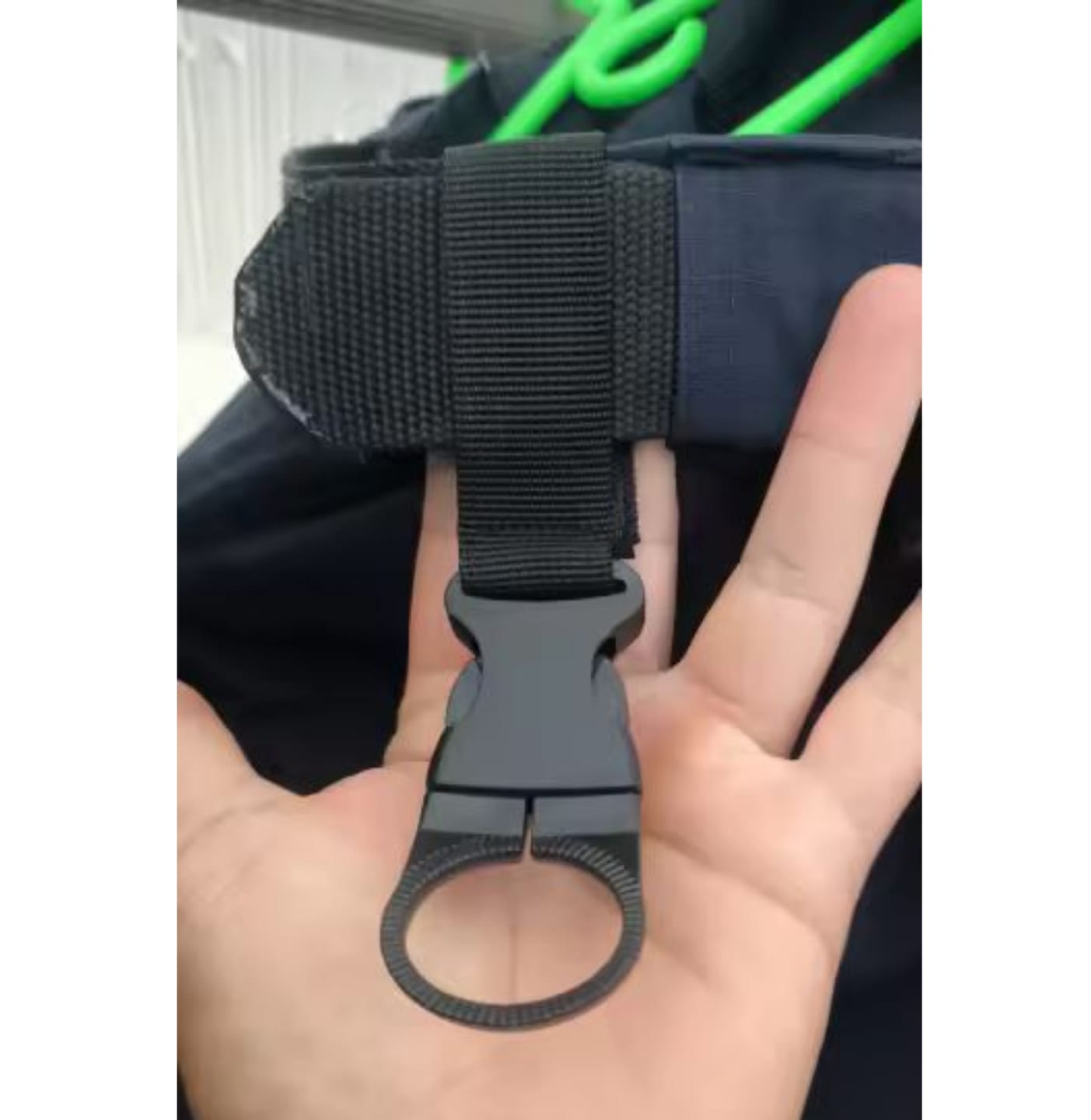 Customer photo review of Universeller Flaschenclip