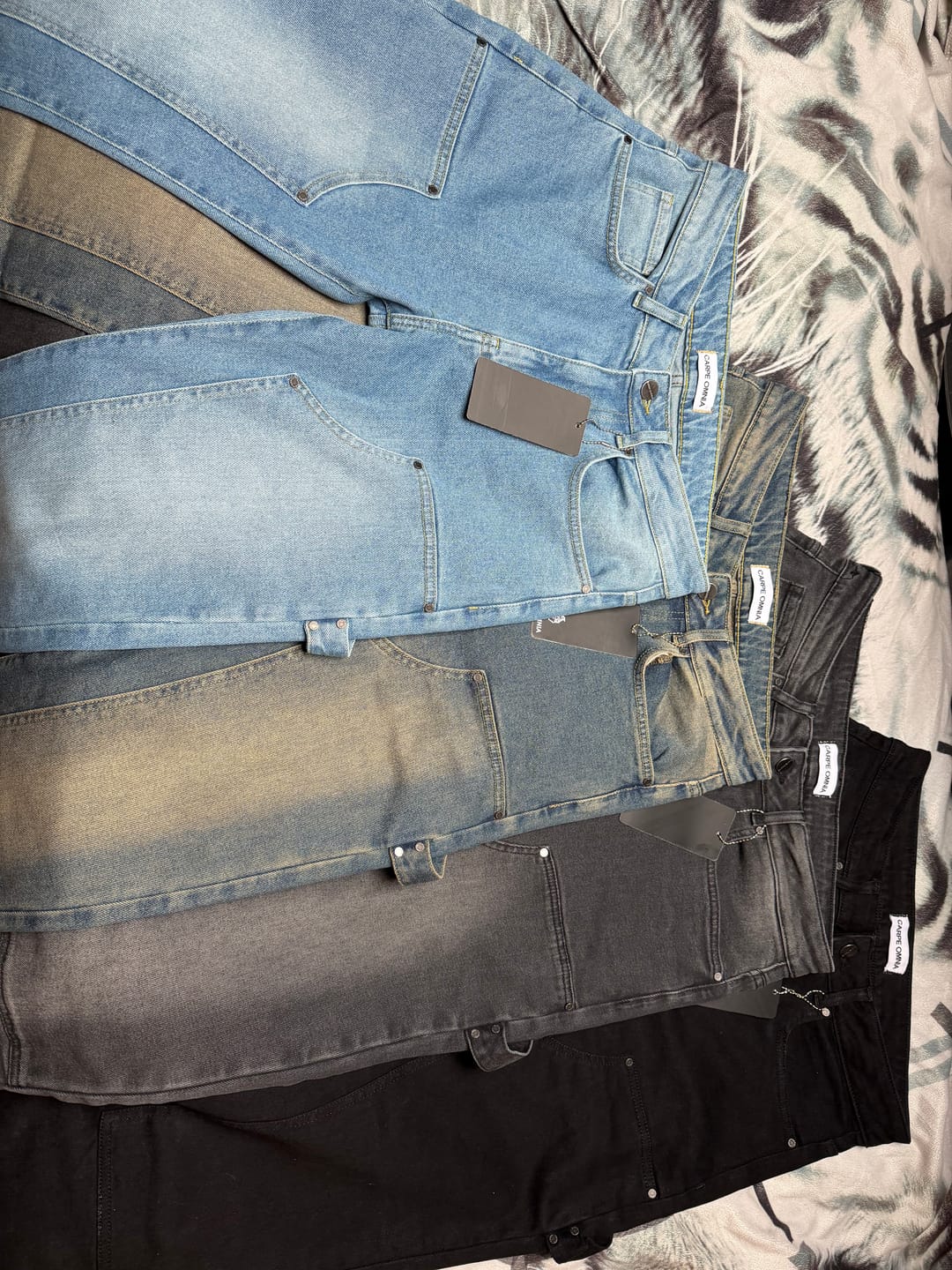 Customer photo review of Carpenter Jeans Washed Light Blue