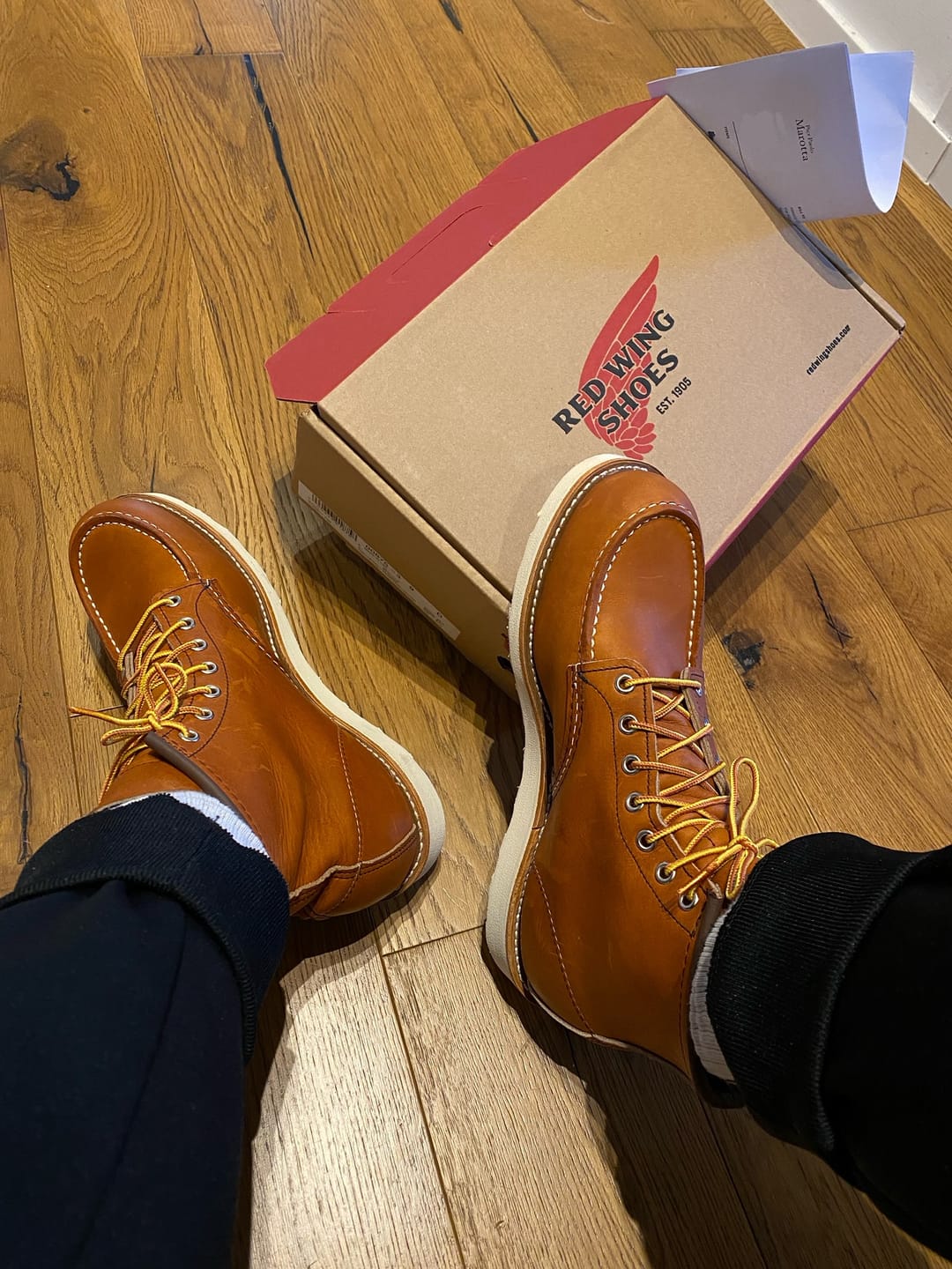 Customer photo review of 875 Classic Moc Toe Oro Legacy